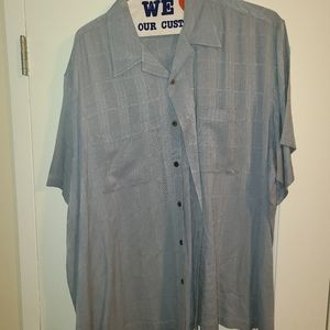 Cellinni 100% Silk Dress Shirt